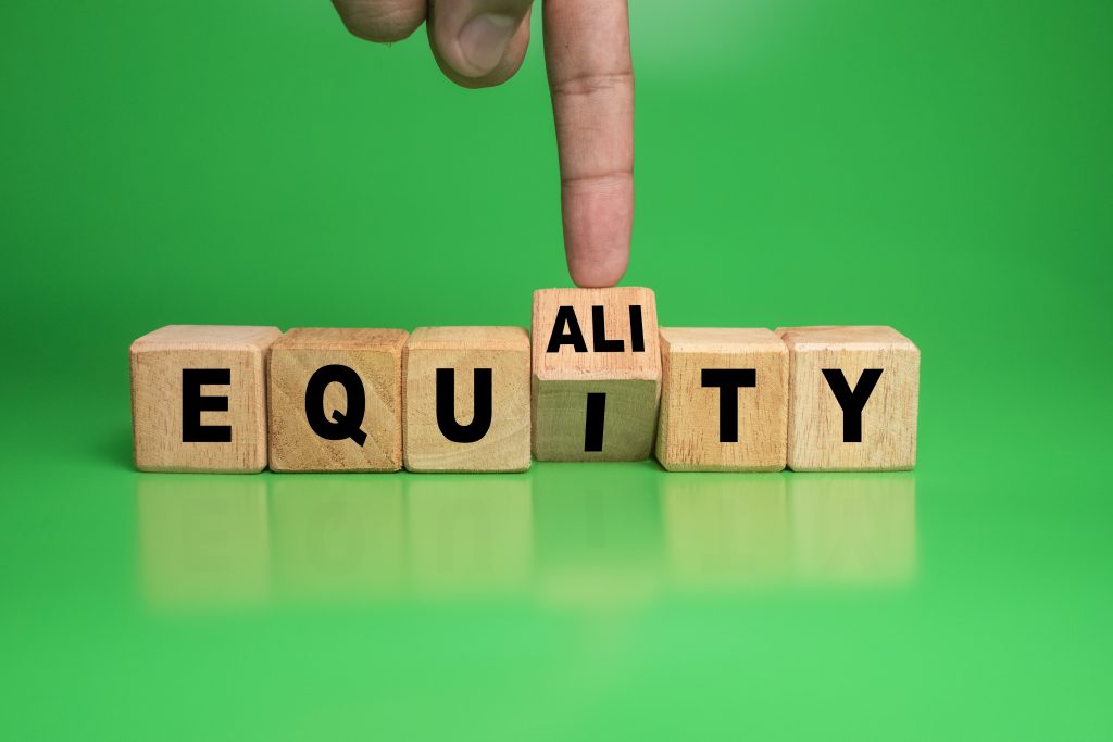 Changing between equity and equality